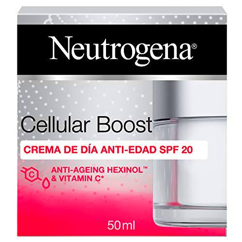 Neutrogena Cellular Boost Crema de Día Antiedad SPF 20 con Vitamina C