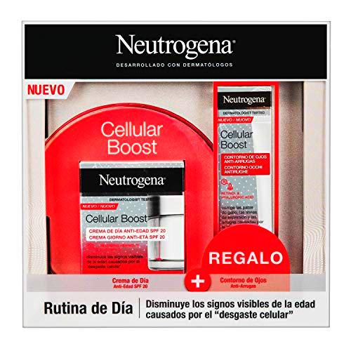 Neutrogena Cellular Boost Antiedad Pack con Crema de Día y Contorno de ojos