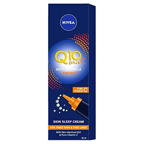 NIVEA Q10 + Vitamina C, crema de noche energizante
