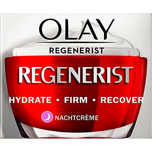Olay - Crema de noche Regenerist sin perfume, 50 ml.