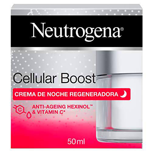 Neutrogena Cellular Boost Crema de Noche Regeneradora Anti-Edad con Vitamina C