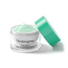 Neutrogena Crema Viso Idratante, Skin Detox, Doppia Azione, 50 ml