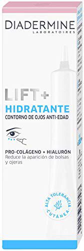 Diadermine - Lift+ Contorno de Ojos, Acción Reafirmante y Anti-Fatiga 15 Mililitros