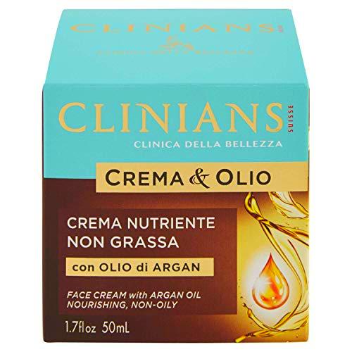 CLINIANS CREMA &amp; OLIO crema facial nutriente no grasa para pieles secas o muy secas