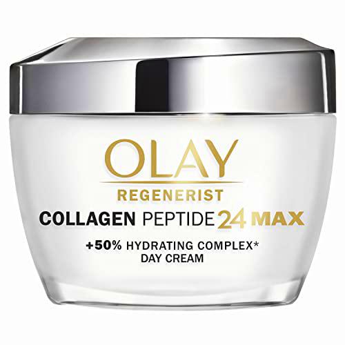 Olay Collagen Peptide24 MAX Crema Facial De Día Con Péptido De Colágeno Y Niacinamida, 50 ml