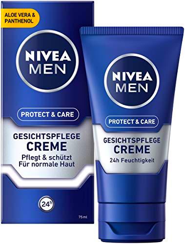 Crema de cuidado facial Nivea Men Protect &amp;amp, crema facial calmante para hombres