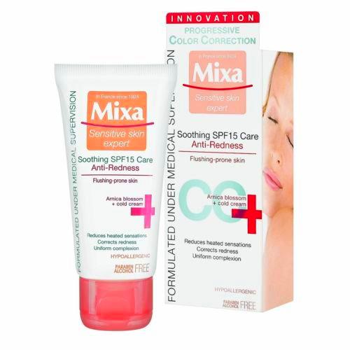 Mixa - Soothing cc anti-redness cream spf15 50 ml