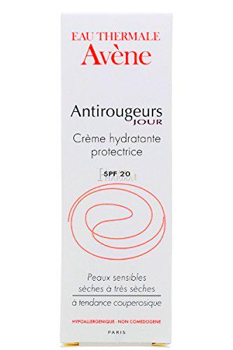 Avene Antirojeces Día Crema Hidratante Protectora, Piel Seca, SPF 20