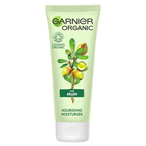 Garnier Orgánico Argan Nutritivo Diario Crema de Día Hidratante para Piel Seca y Sensible 50 ml