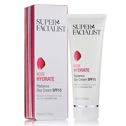 Super Facialist Crema de día Rose Radiance SPF15 75 ml hidratante diario protector e hidratante