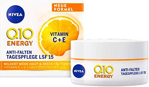 Crema de día Nivea Q10 Energy antiarrugas LSF15, 50 ml