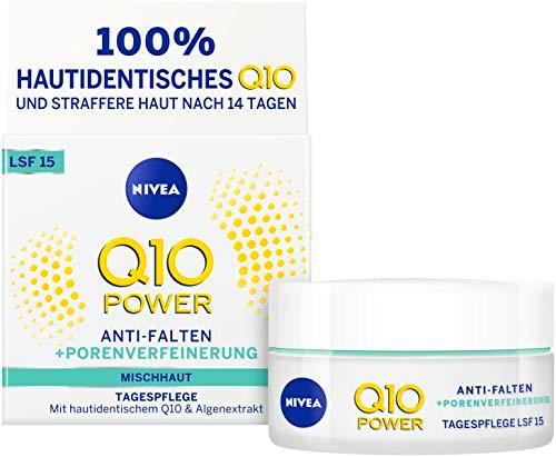 Nivea Q10 Power anti-arrugas + la racionalización porenverfeinernde Día Cuidado Para rejuvenecedora