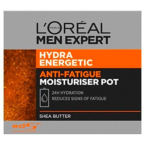 L'Oreal Men Expert Hydra Energetic Antifatiga Crema Hidratante Hidratante, 50 ml