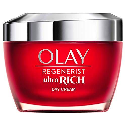 Olay Regenerist Ultra Rich Crema De Día, Textura Rica No Grasa