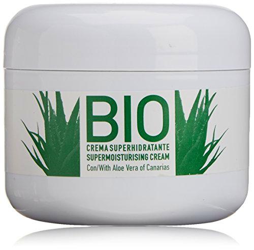 Bionatural 11350 - Crema facial súperhidratante con aloe, 120 ml