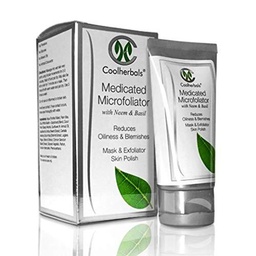 Coolherbals medicado Microfoliator 50g - cuidado de piel natural