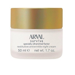 Arval Surviva Specially ultrariched factor restitutive antiwrinkle night Cream Crema Restitutiva Antirughe 50 ml