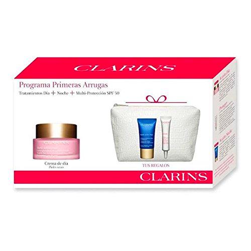 Clarins Multi-Active Day Cream Piel Seca + Nuit Cream + Multi-Protection Cream Spf50 75 ml