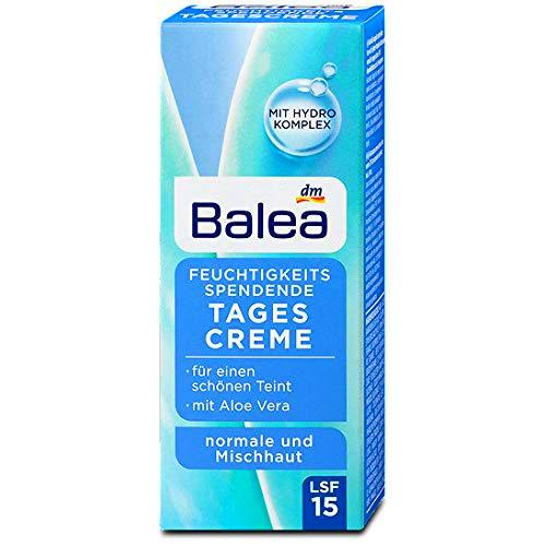 Balea Crema de día hidratante SPF 15, 50 g