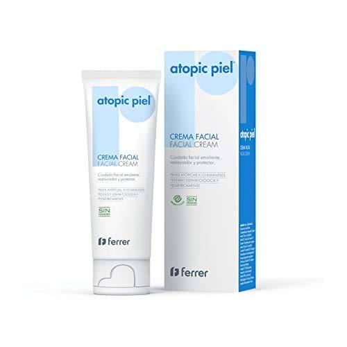 Repavar Atopic Piel - Crema Facial, Cuidado para el Rostro Emoliente