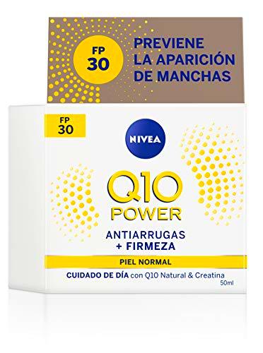 NIVEA Q10 Power Antiarrugas Cuidado de Día Triple Defensa FP30 (1 x 50 ml)