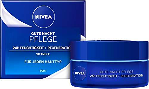 Nivea - Crema facial de noche regeneradora, 50ml