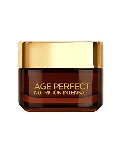 L'Oreal Paris Age Perfect Nutrición Intensa - Crema Rica Reparadora de Día para Pieles Maduras y Desnutridas