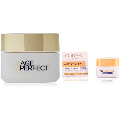 L'Oreal Paris Dermo Expertise Age Perfect Rutina, Crema de Día y Crema de Noche