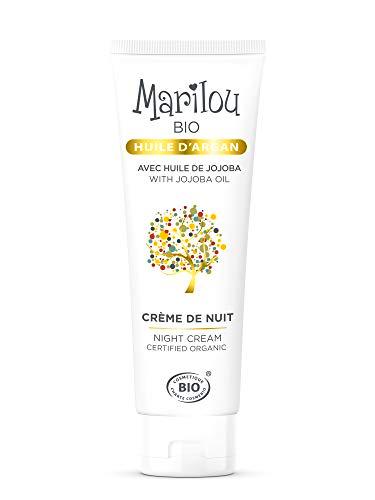 Marilou Bio Crema de noche con argán, tubo de 50 ml