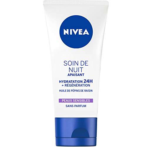 Nivea Sensitive Crema Noche 50ml Piel Sensible