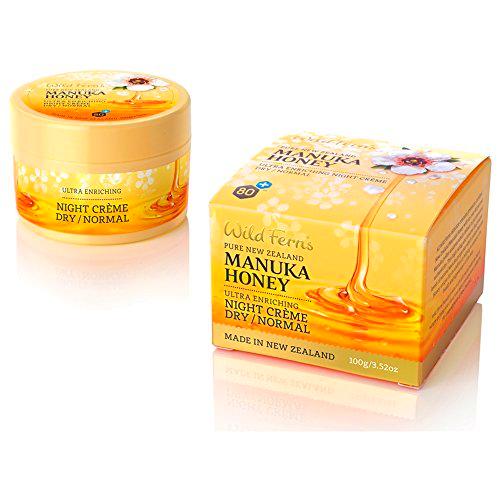 Wild Ferns Manuka Honig Nachtcreme Trockene/Normale Haut 100ml