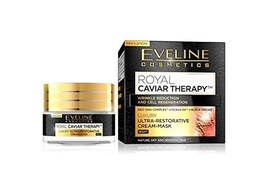 Eveline Eveline Royal Caviar Therapy Luxury Ultra Restorative Cream-Mask Night 50Ml 50 ml