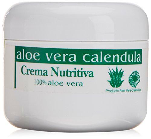 Natura Balear 30100 - Crema de noche nutritiva con aloe vera y caléndula, 100 ml