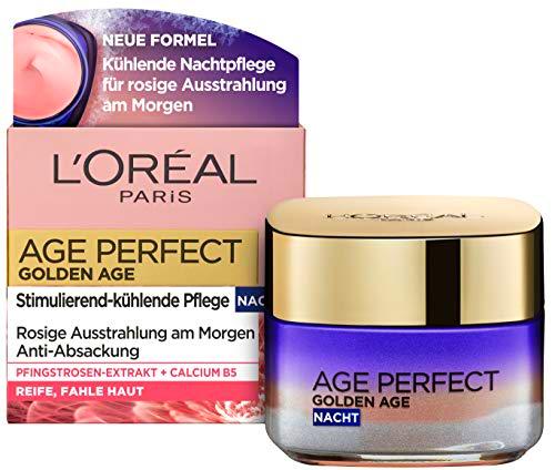 L'Oréal Paris Edad de oro perfecto Nachtpflege, Paquete 1er (1 x 0,05 l)