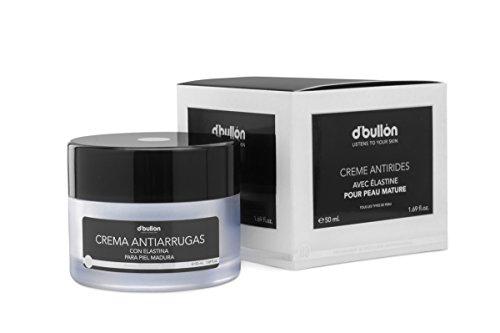 D'Bullón Crema Facial Antiarrugas con Elastina, Piel Madura