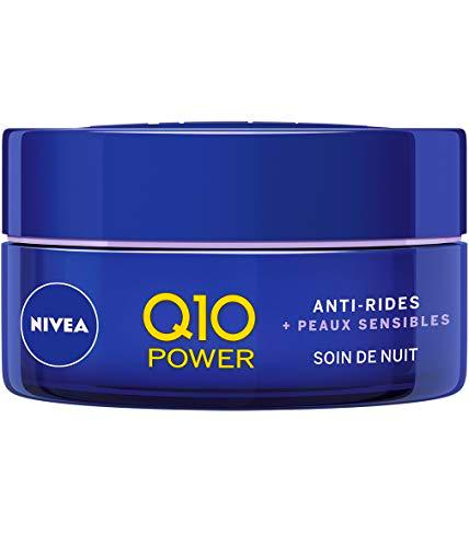 Nivea Q10 Power - Cuidado nocturno cómodo, antiarrugas y pieles sensibles