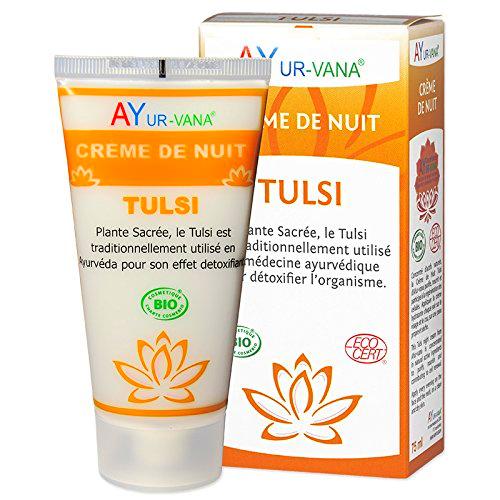 AYur-vana Tulsi Crema de noche Bio 75 ml