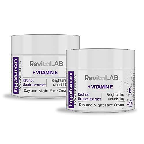 RevitaLAB - Crema antiarrugas de día y de noche enriquecida con vitamina A