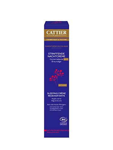 Cattier Parenthése Bucolique - Crema de noche reafirmante para piel madura, 50 ml