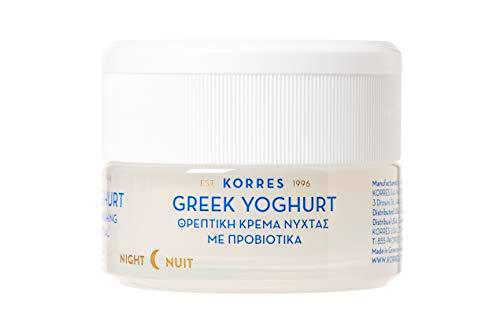 KORRES GREEK YOGHURT - Crema de noche probiótica, 40 ml