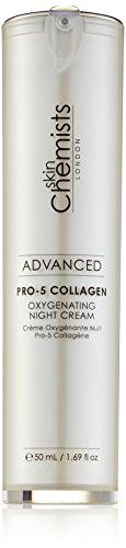 skinChemists Pro-5 Collagen - Crema oxigenante de noche avanzada de colágeno