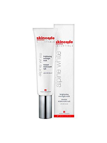 SKINCODE 1604 máscara éclaircissant noche Alpine White