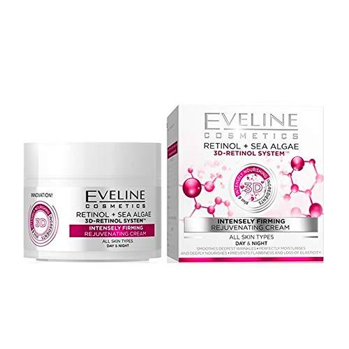 Eve Line Cosmetics retinol + Algas Antiarrugas straffende Crema para día y noche 50 ml