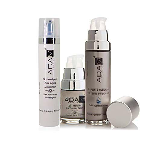 ADAM REVOLUTION Kit de Tratamiento Facial y El Contorno De Ojos Bio-Intelligent Oxygen And Hyaluronic For Man