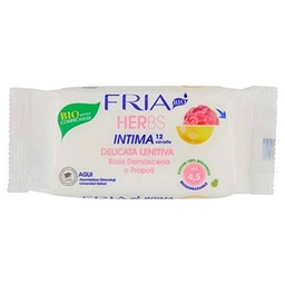 Fria FRIA HERBS ECOCERT toallitas íntimas bio calmante 12 uds