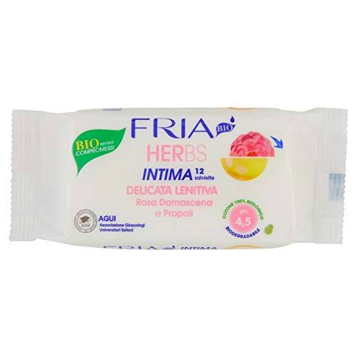 Fria FRIA HERBS ECOCERT toallitas íntimas bio calmante 12 uds