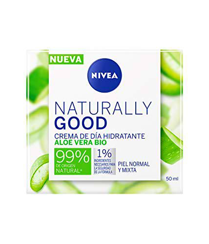 NIVEA Naturally Good Crema de Día Hidratante 50 ml