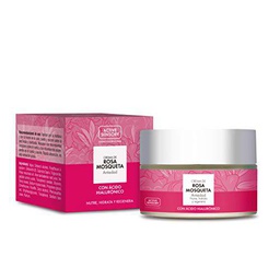 Active Sensory Crema de Rosa Mosqueta - Crema Facial con Aceite de Rosa Mosqueta y Ácido Hialurónico y Aloe Vera para Nutrir la Piel