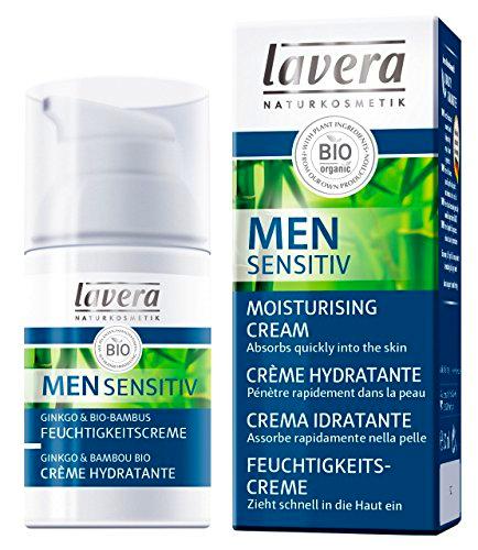 Lavera Men Sensitiv Crema Hidratante - absorbe rápidamente