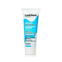 Lookdoré IB+WATER - Crema Hidratante Refrescante SPF30, 50 ml